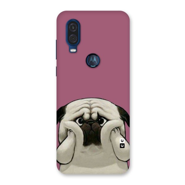 Chubby Doggo Back Case for Motorola One Vision