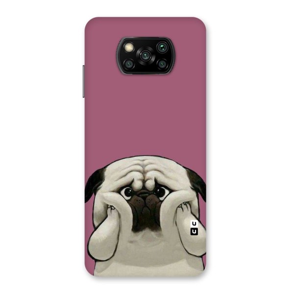 Chubby Doggo Back Case for Poco X3
