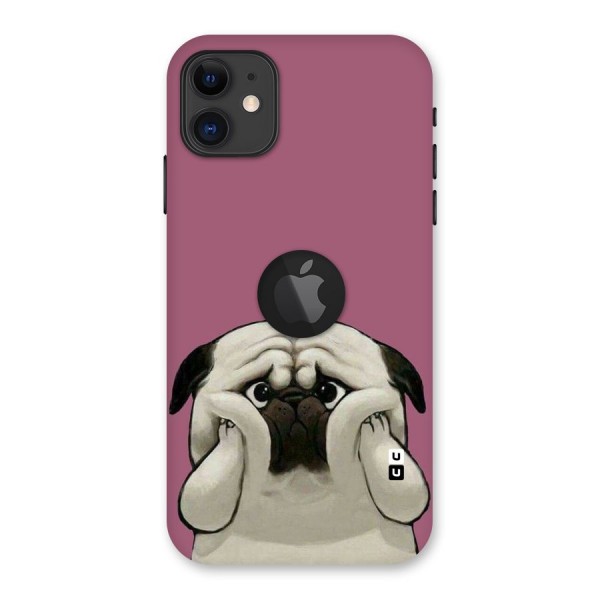 Chubby Doggo Back Case for iPhone 11 Logo Cut