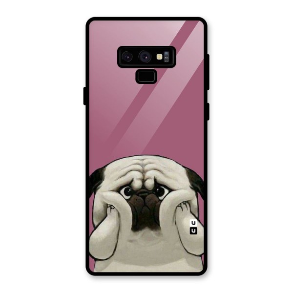 Chubby Doggo Glass Back Case for Galaxy Note 9