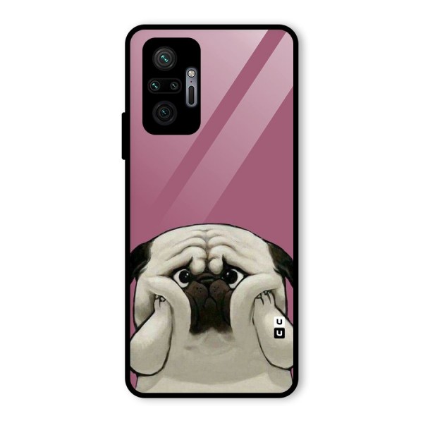 Chubby Doggo Glass Back Case for Redmi Note 10 Pro Max
