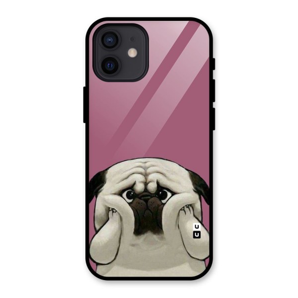 Chubby Doggo Glass Back Case for iPhone 12