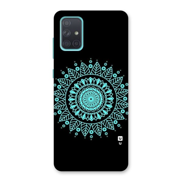 Circles Pattern Art Back Case for Galaxy A71