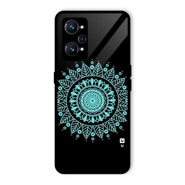 Circles Pattern Art Glass Back Case for Realme GT Neo2