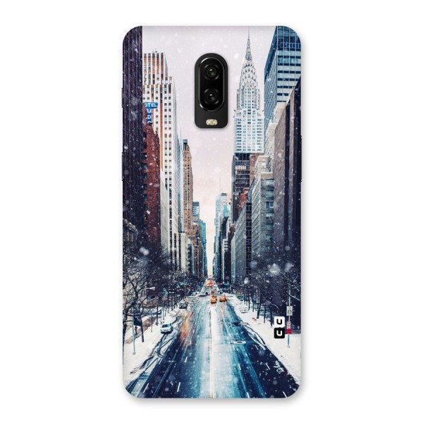 City Snow Back Case for OnePlus 6T