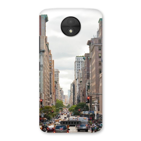 City Street View Back Case for Moto C