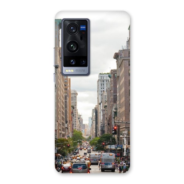 City Street View Back Case for Vivo X60 Pro Plus