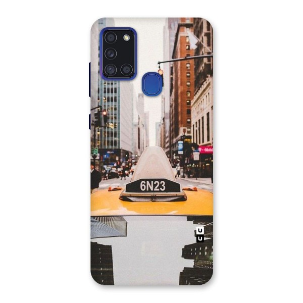 City Taxi Back Case for Galaxy A21s