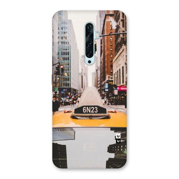 City Taxi Back Case for Oppo Reno2 F