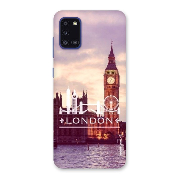 City Tower Back Case for Galaxy A31