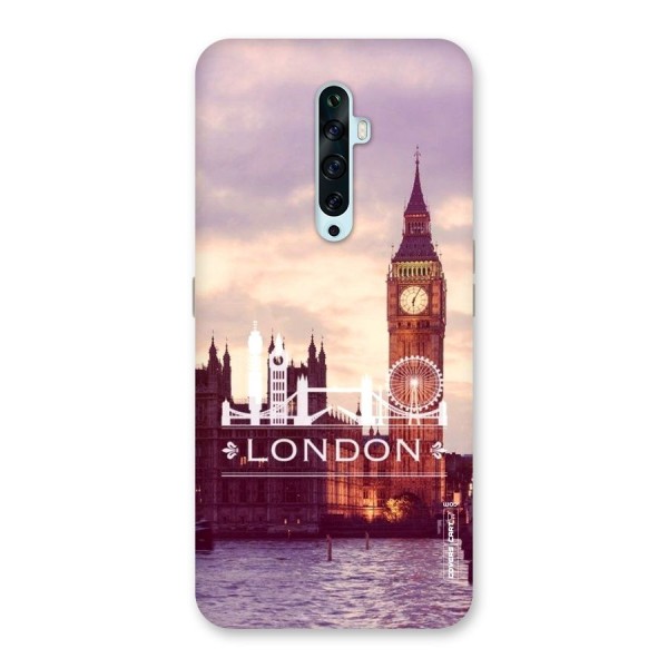 City Tower Back Case for Oppo Reno2 F