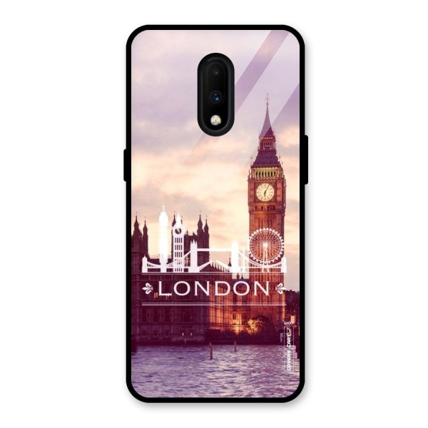 City Tower Glass Back Case for OnePlus 7