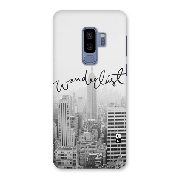 City Wanderlust Monochrome Back Case for Galaxy S9 Plus