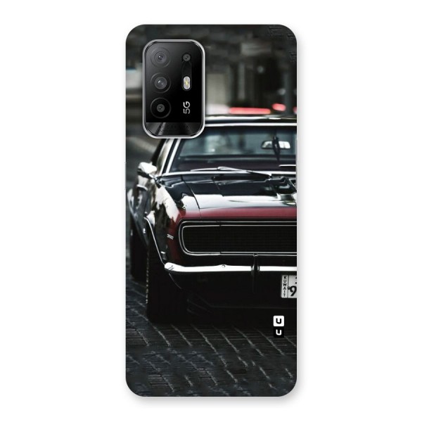 Class Vintage Car Back Case for Oppo F19 Pro Plus 5G