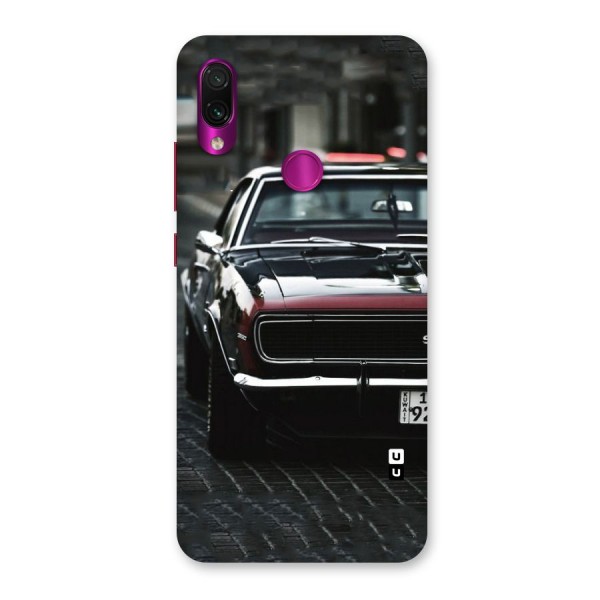 Class Vintage Car Back Case for Redmi Note 7 Pro