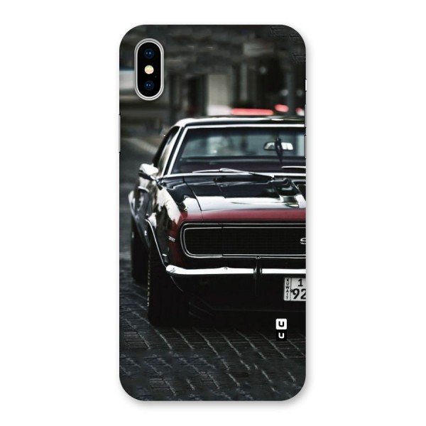 Class Vintage Car Back Case for iPhone XS