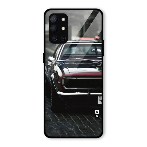 Class Vintage Car Glass Back Case for OnePlus 9R