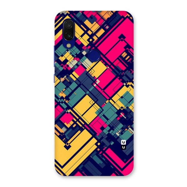 Classic Abstract Coloured Back Case for Redmi 7