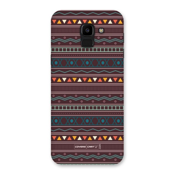 Classic Aztec Pattern Back Case for Galaxy J6