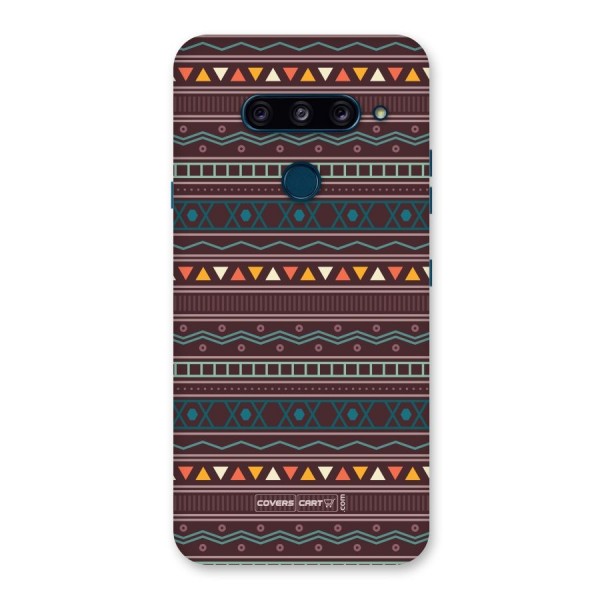 Classic Aztec Pattern Back Case for LG  V40 ThinQ