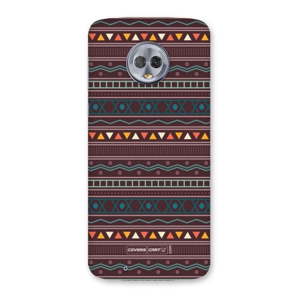 Classic Aztec Pattern Back Case for Moto G6