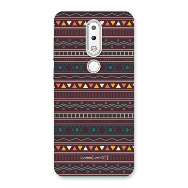 Classic Aztec Pattern Back Case for Nokia 6.1 Plus