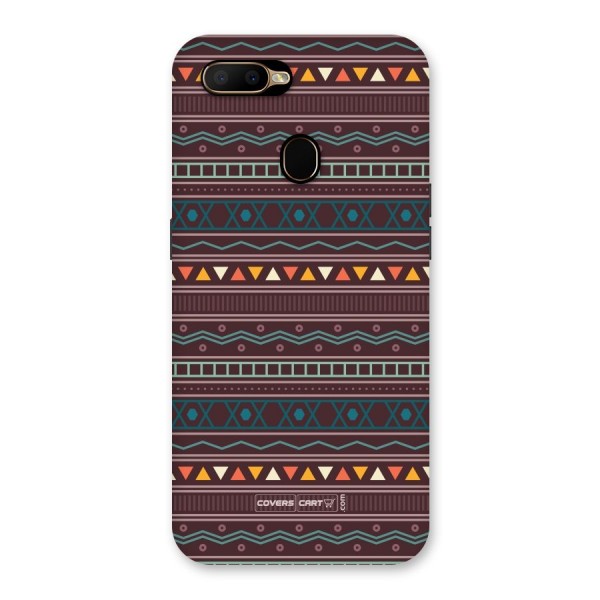 Classic Aztec Pattern Back Case for Oppo A5s