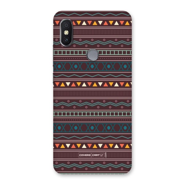 Classic Aztec Pattern Back Case for Redmi Y2
