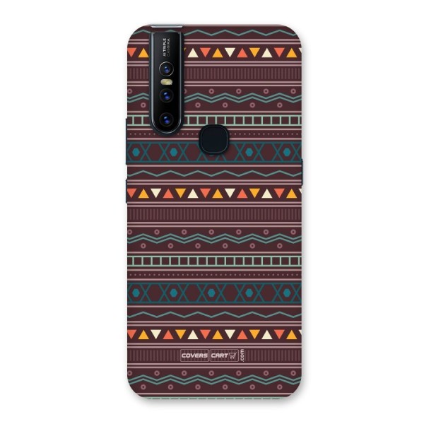 Classic Aztec Pattern Back Case for Vivo V15