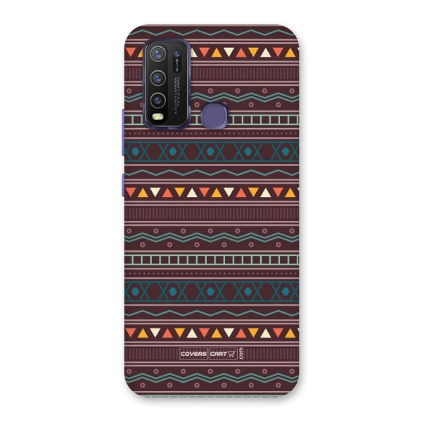 Classic Aztec Pattern Back Case for Vivo Y50
