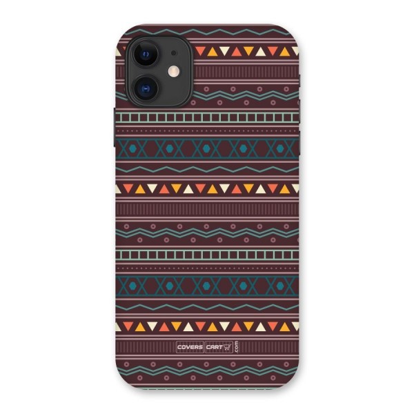 Classic Aztec Pattern Back Case for iPhone 11