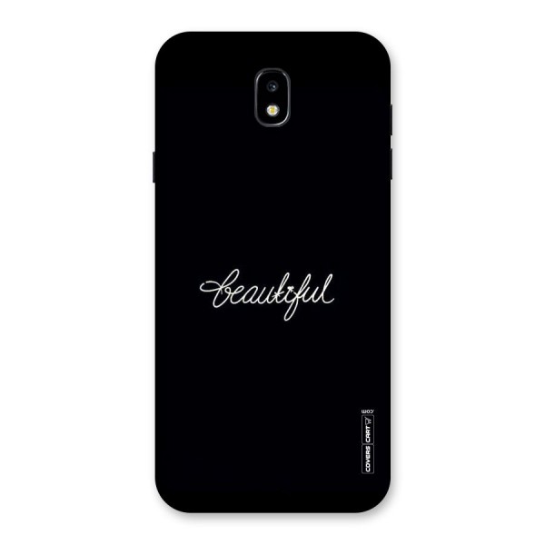 Classic Beautiful Back Case for Galaxy J7 Pro