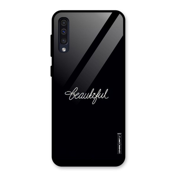 Classic Beautiful Glass Back Case for Galaxy A50