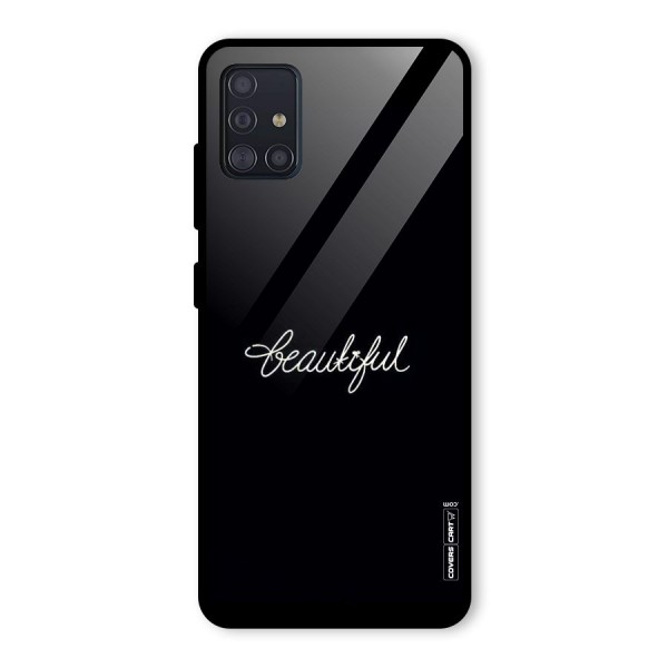 Classic Beautiful Glass Back Case for Galaxy A51