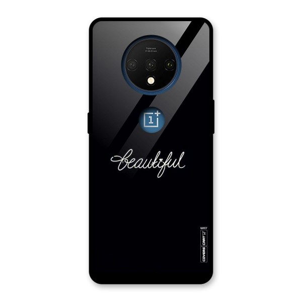 Classic Beautiful Glass Back Case for OnePlus 7T