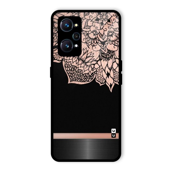 Classic Black Sleak Design Glass Back Case for Realme GT Neo2