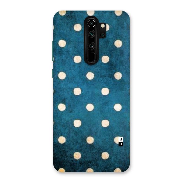Classic Blue Polka Back Case for Redmi Note 8 Pro