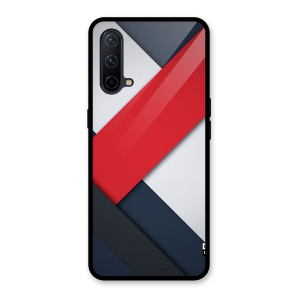 Classic Bold Glass Back Case for OnePlus Nord CE 5G