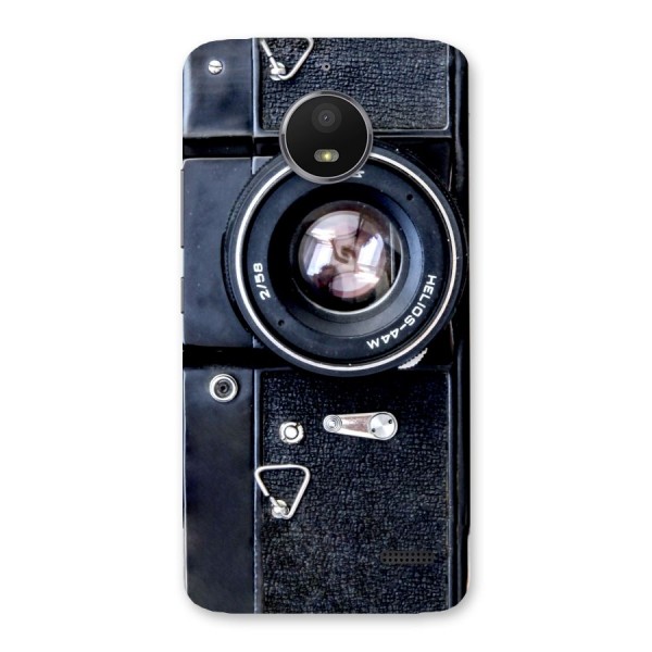 Classic Camera Back Case for Moto E4
