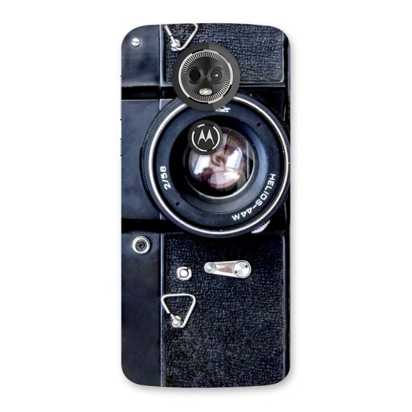 Classic Camera Back Case for Moto E5 Plus