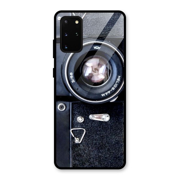 Classic Camera Glass Back Case for Galaxy S20 Plus