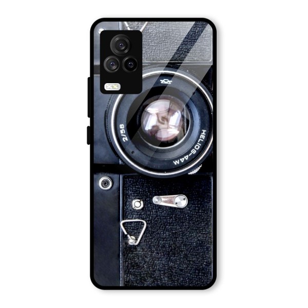 Classic Camera Glass Back Case for Vivo iQOO 7 Legend 5G