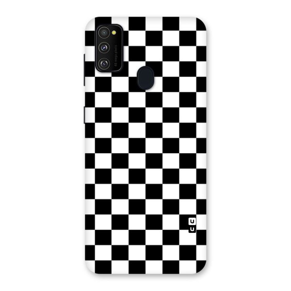 Classic Check Back Case for Galaxy M21