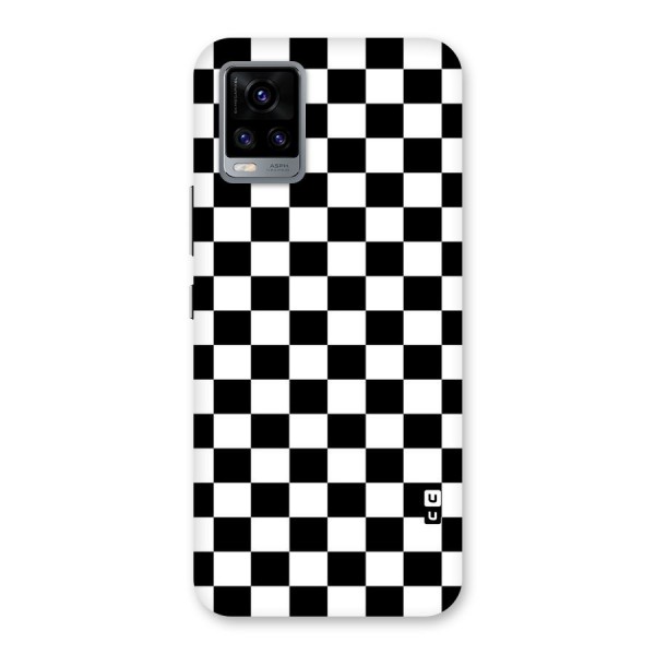 Classic Check Back Case for Vivo V20