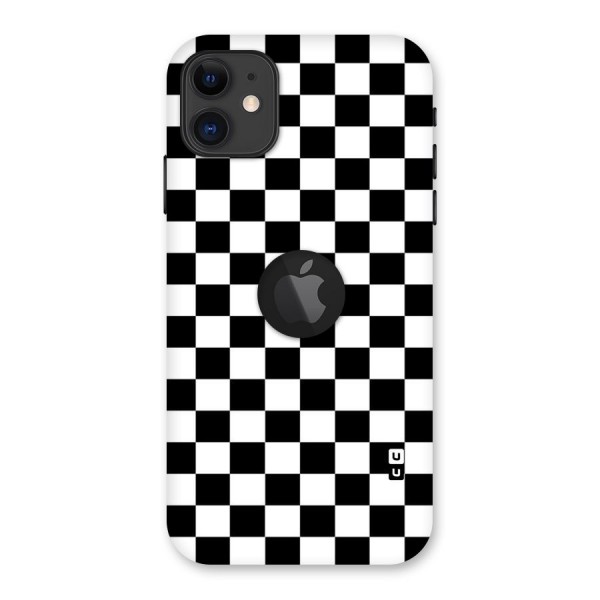 Classic Check Back Case for iPhone 11 Logo Cut
