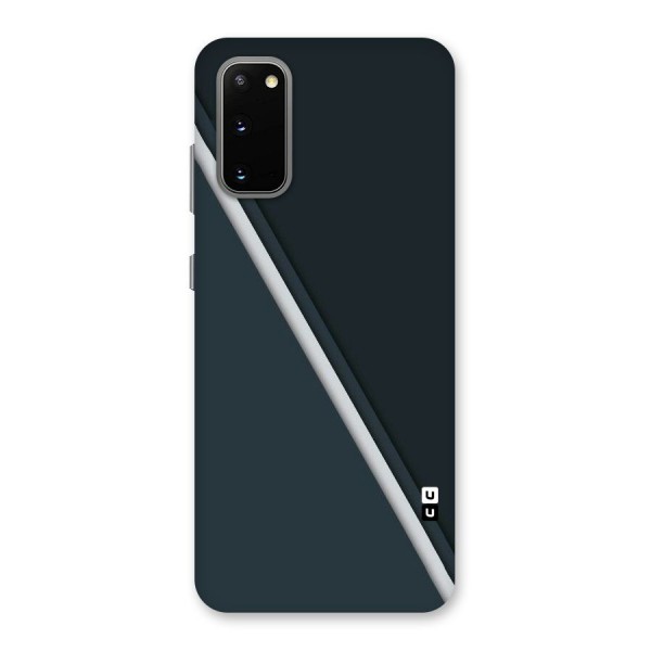 Classic Single Stripe Back Case for Galaxy S20