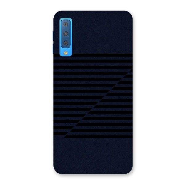 Classic Stripes Cut Back Case for Galaxy A7 (2018)