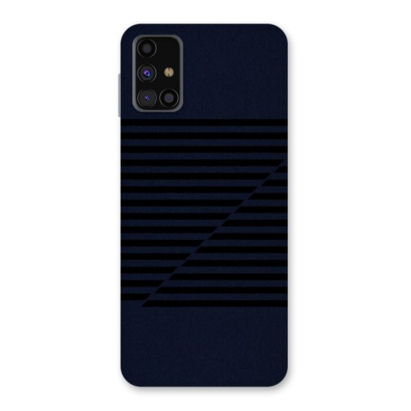 Classic Stripes Cut Back Case for Galaxy M31s