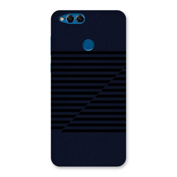 Classic Stripes Cut Back Case for Honor 7X