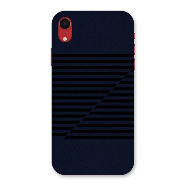 Classic Stripes Cut Back Case for iPhone XR